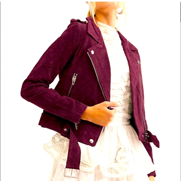 Blank NYC Suede Biker Jacket - Picture 1 of 1